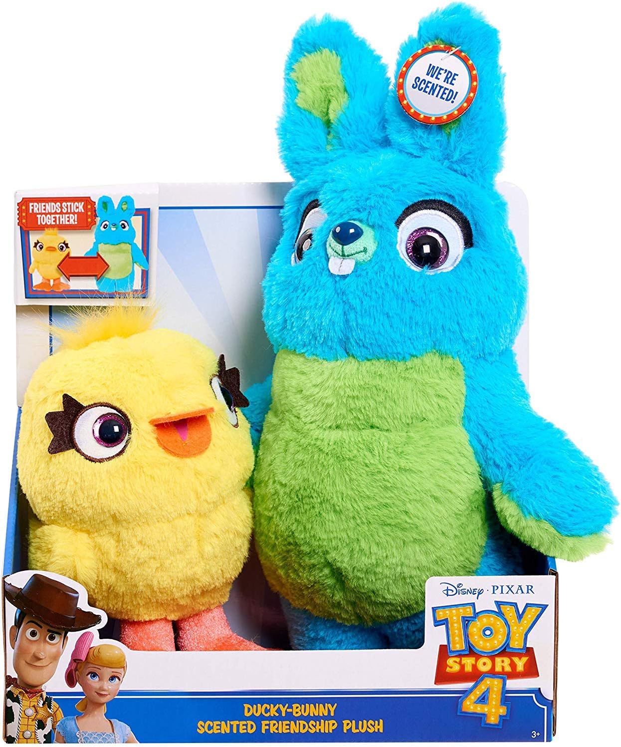 Amazon Toy Story 4 ディズニー ピクサー トイストーリー４ バニー ダッキー 香りつき フレンドシップ ぬいぐるみ 並行輸入品 ぬいぐるみ おもちゃ