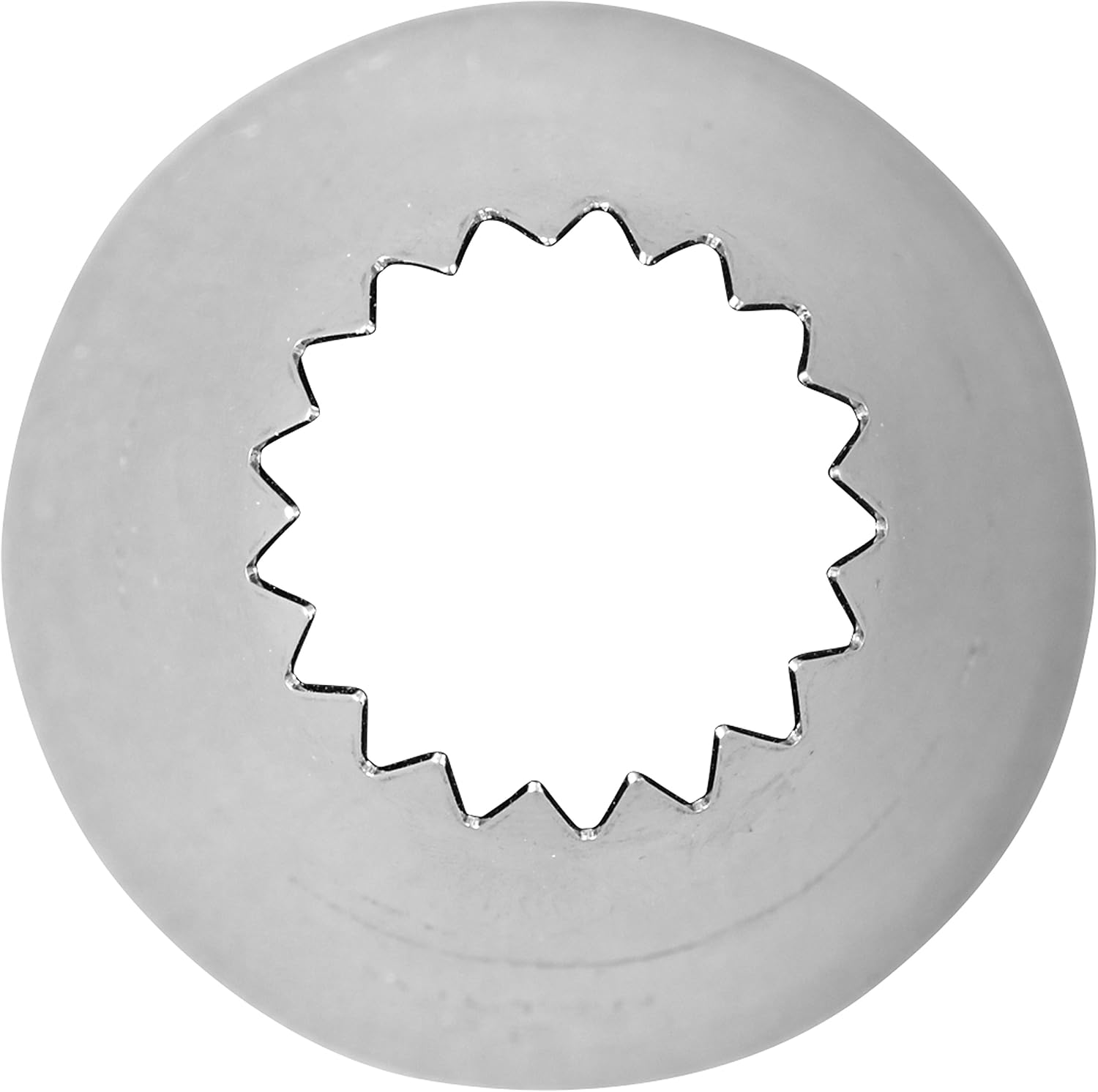 Wilton Open Star Piping Tip #8B, 5.08x4.67x9.53 cm, Black - Image 5