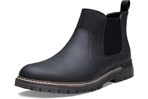 Jousen Men's Boots Casual Mens Slip On Boots Ankle Chelsea Boots for Men