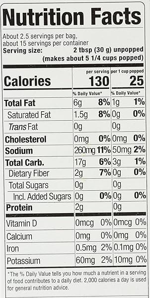 SKINNY POP SEA SALT MICROWAVE POPCORN, 16.8 OZ