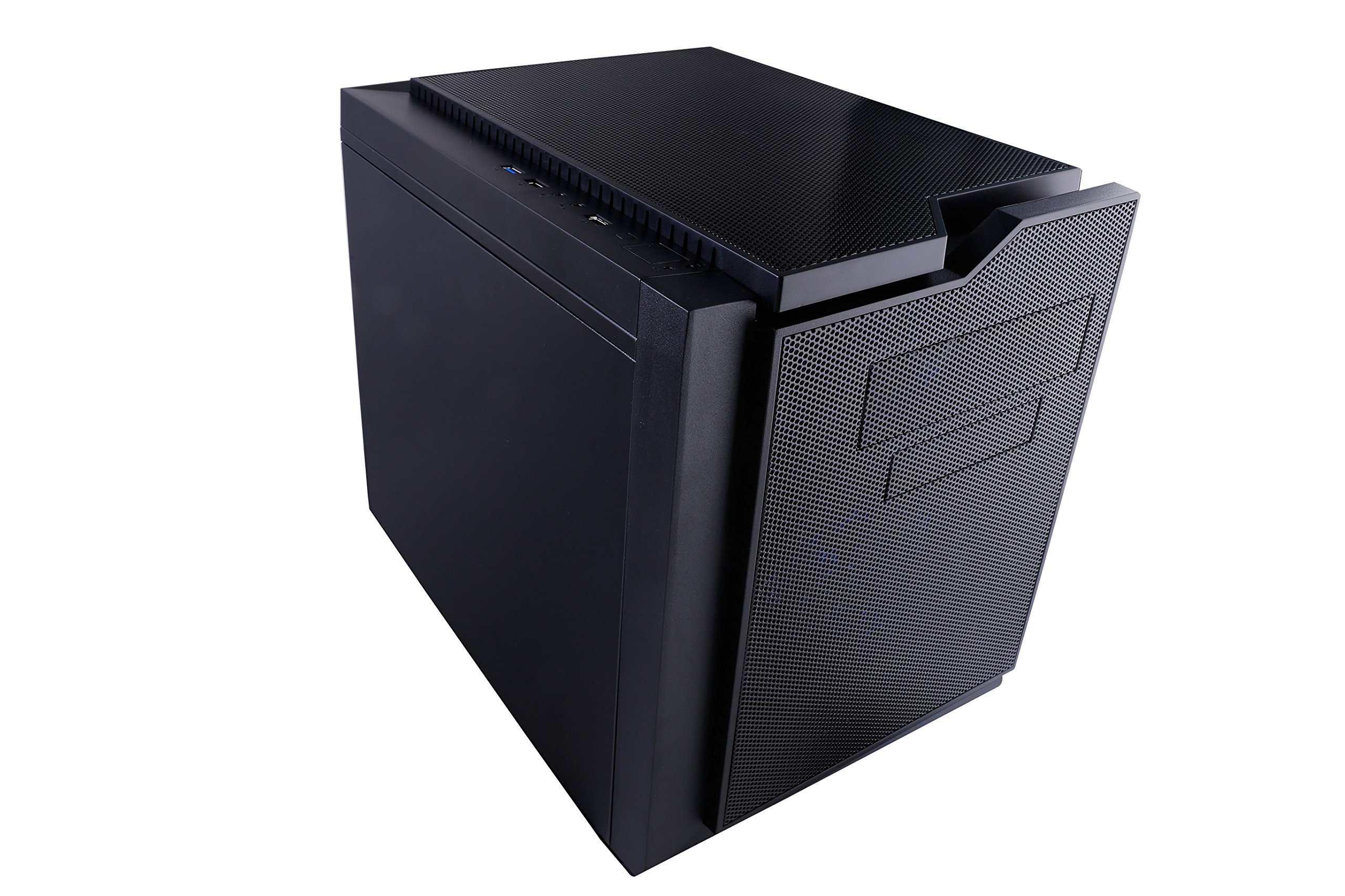APEVIA XQPACK3NWBK Micro ATX Cube Gaming/HTPC Case, Supports Video