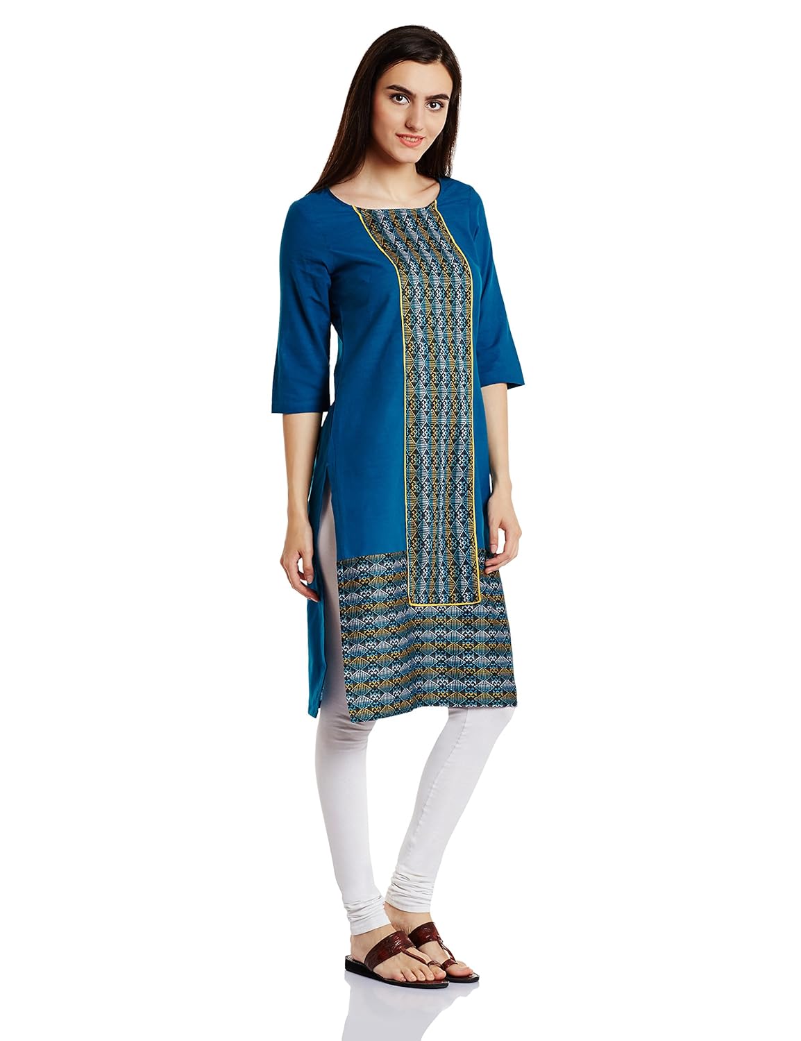 aurelia women's straight kurta