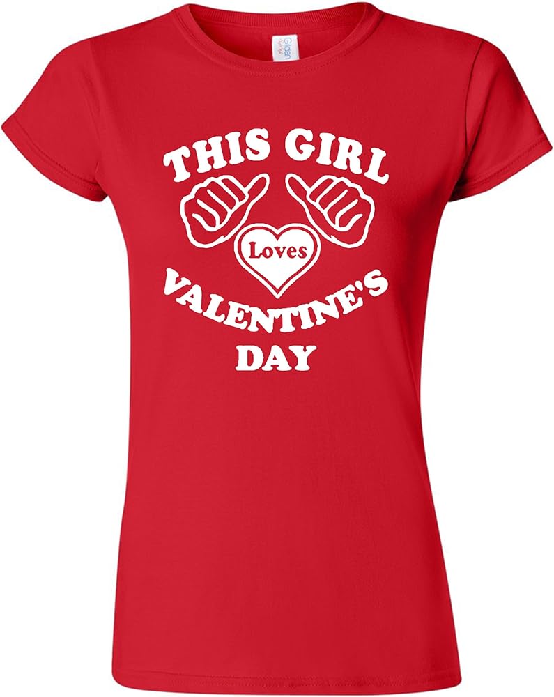 This Girl Loves Valentine S Day T Shirt 6573 Jznovelty