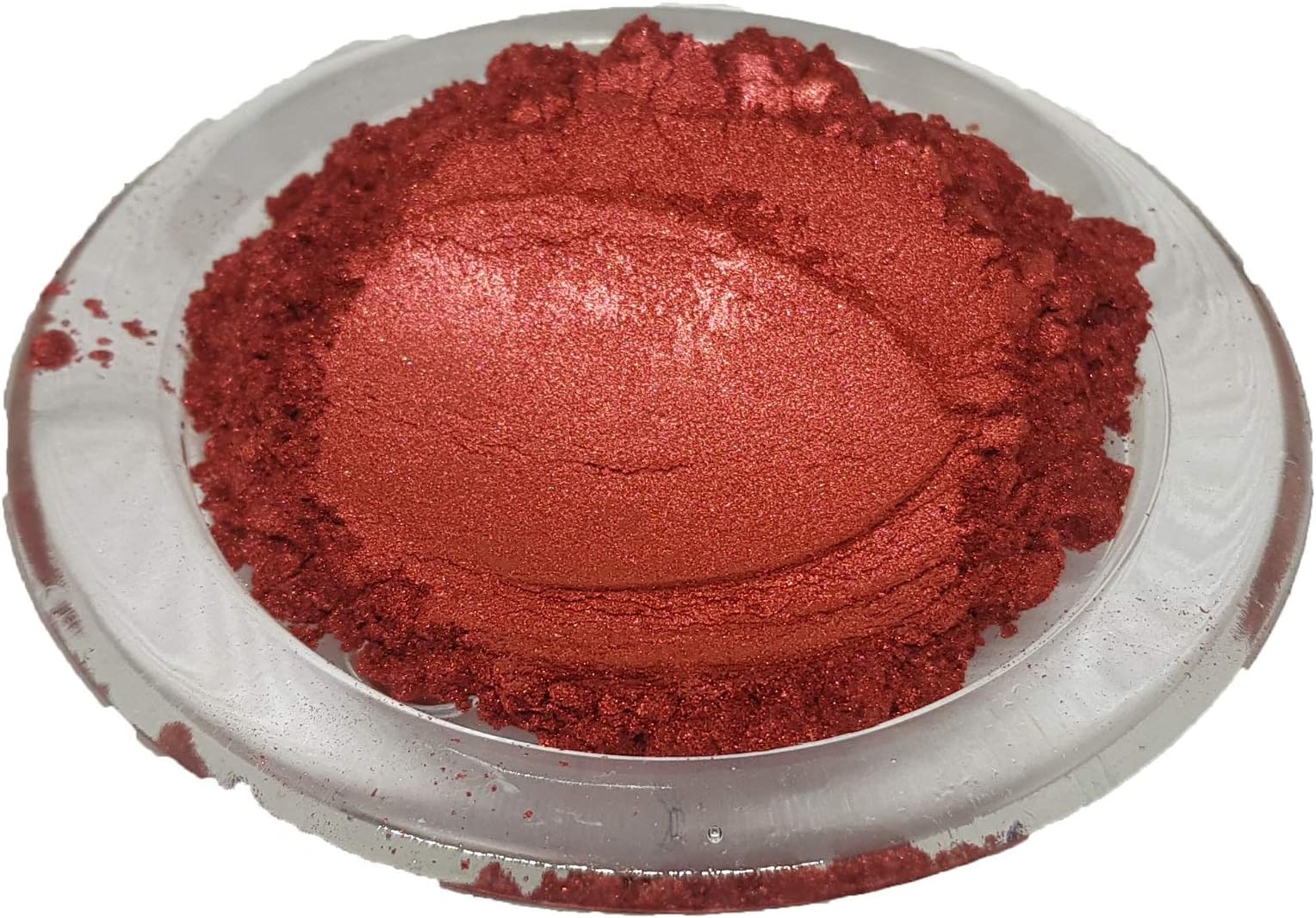 Pearl Pigment Powder Ultra-Sparkle Metallic Pigments Epoxy Resin DYE (Chinese Red, 10g)