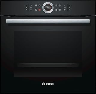 Bosch HBG675BB1 Serie 8 Backöfen Elektro / Einbau / 71 L / vulkan Schwarz / 4D Heißluft Plus