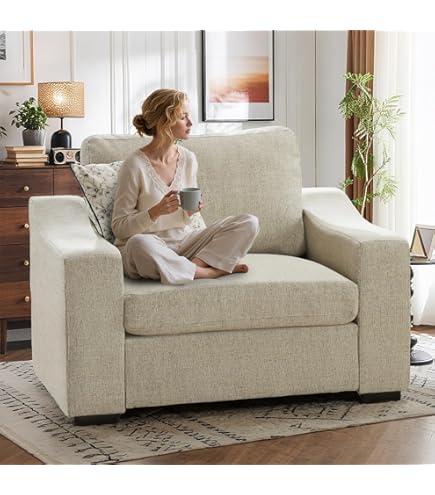 Amazon.com: ZX Design Oversized Chaise Lounge Chair with Ottoman