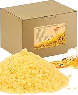 TRINIDA Beeswax Pellets 2.27kg Yellow Cosmetic Grade for DIY Candle Soap