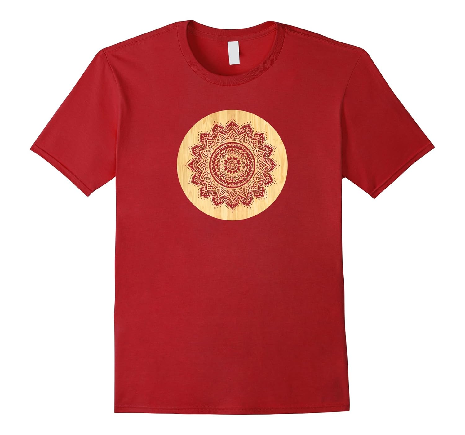 Mandala Graphic T-Shirt | Pine Wood Look-Rose