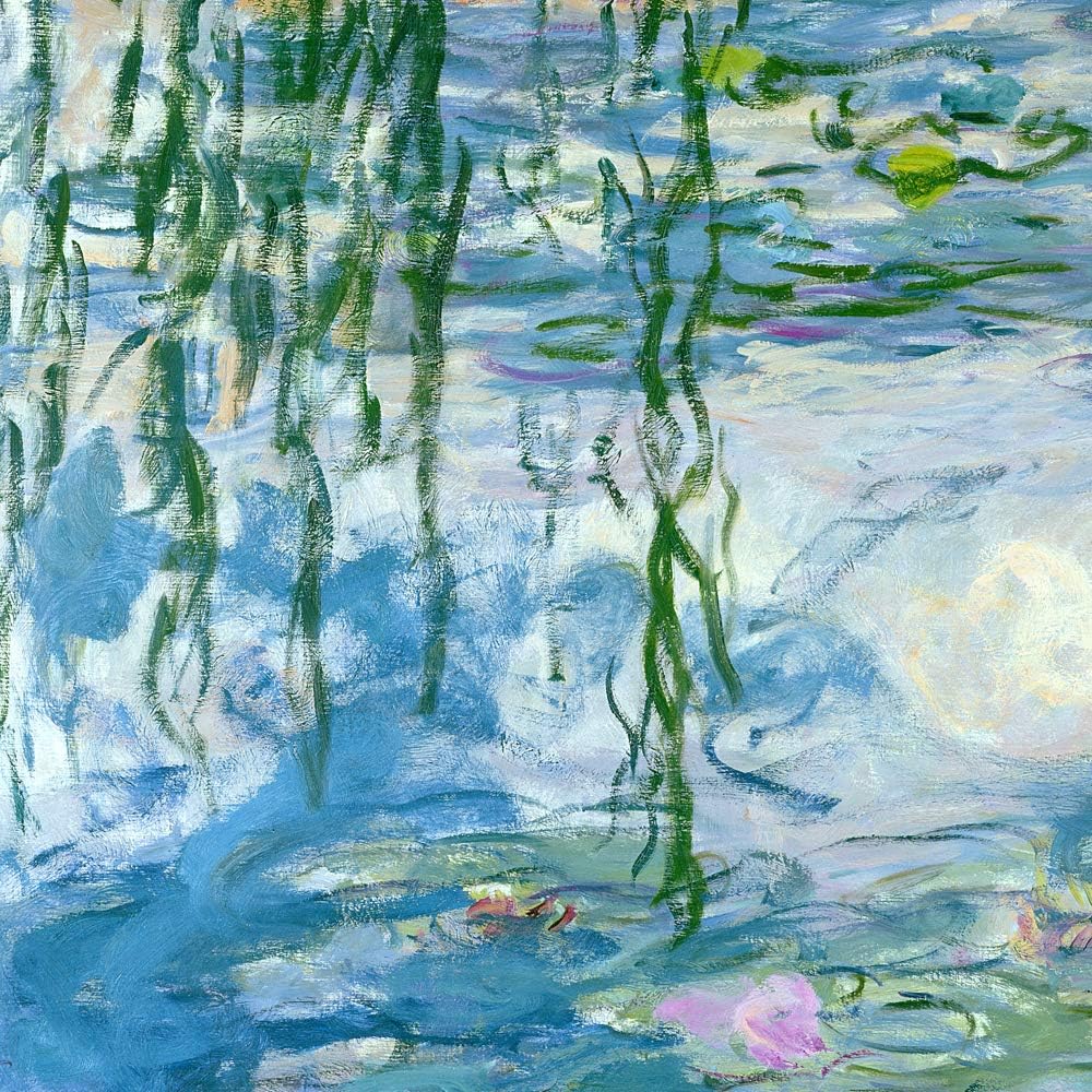 Amazon Co Jp 7 Fision Art Claude Monet Water Lilies Oil Painting Landscape Decor Reproduction Painting 23 6 X 15 7 Inches 60 X 40 Cm Home Kitchen
