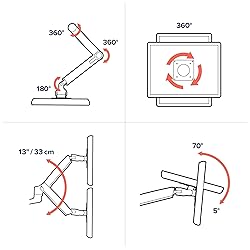 Ergotron – LX Vertical Stacking Dual Monitor
