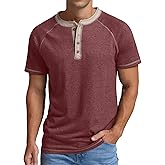Sailwind Mens Henley Long/Short Sleeve T-Shirt Cotton Casual Shirt