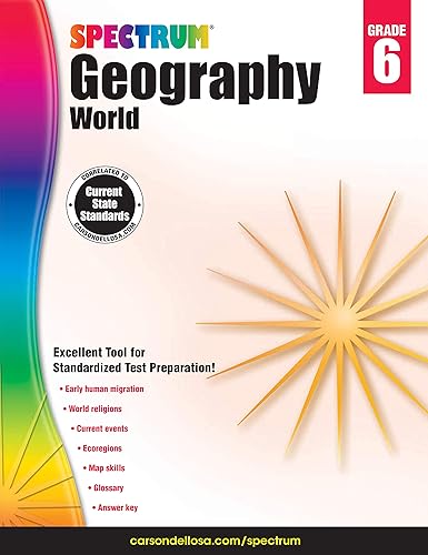 Download Spectrum Geography, Grade 6: World PDF