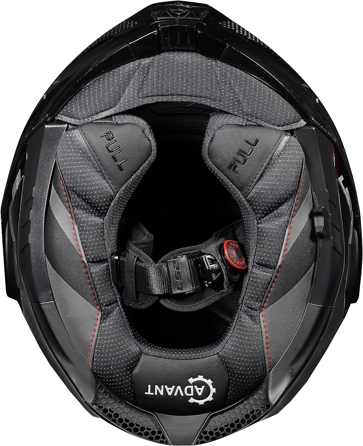 LS2, Klapphelm Motorrad ADVANT X Carbon Gloss Carbon, XL 2