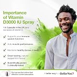 BetterYou D3000 Vitamin D3 Oral Spray 3000IU 3 Month Supply UK Peppermint view 2
