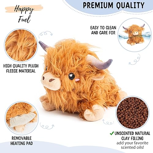Cozy Cow Plush Pillow Highland Cow Pillow Pet Save Big On Bulk
