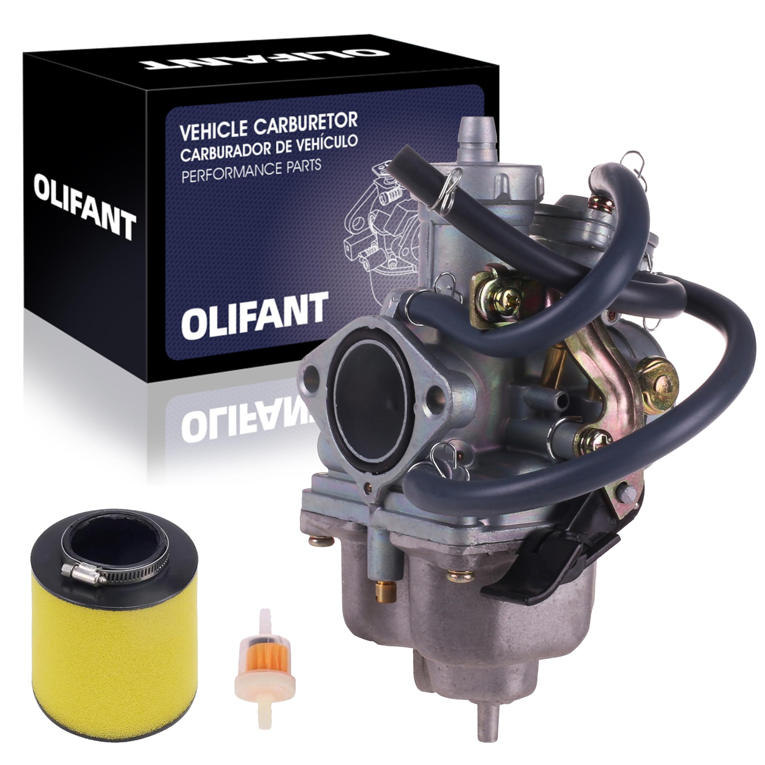 Photo 1 of Carburetor For Honda Recon 250 1997-2007/TRX250 Recon 250 1997-2001/Honda Recon 250 TRX250TE TRX250TM 2002-2007 With Air Filter