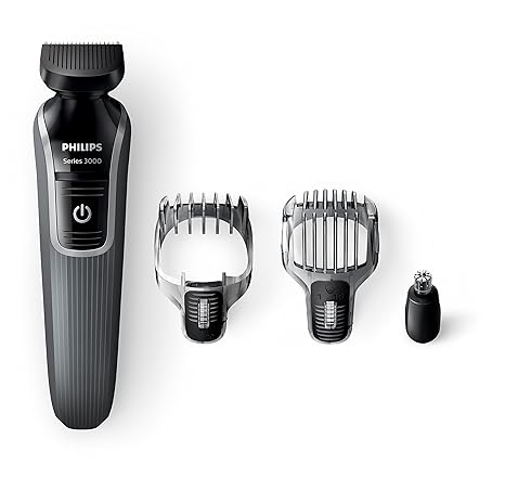 Philips Series 3000 4 In 1 Waterproof Mens Grooming Kit Beard