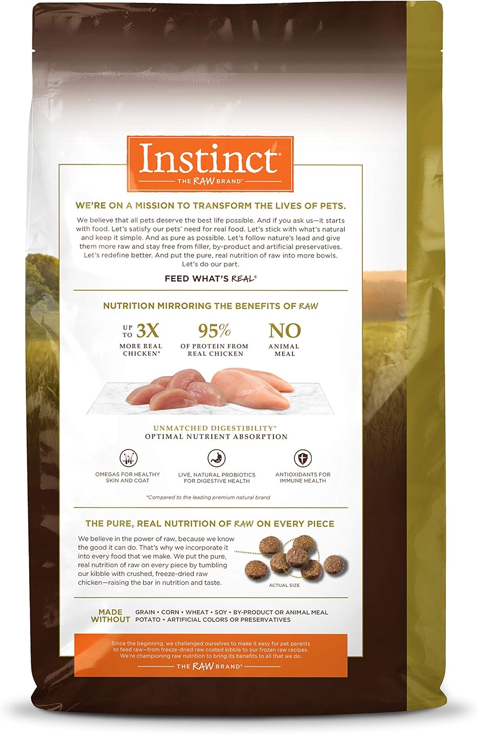 nature's variety instinct ultimate protein