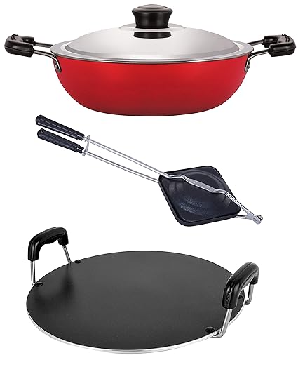 Buy Nirlon Non Stick Aluminium Gas Compatible Kitchenware