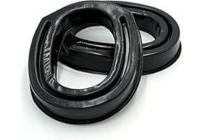 Noisefighters Sightlines | Made in The USA | Upgraded Gel Ear Pads with Relief Cut for Glasses to Pass Through | Compatible with Most Walker's Game Ear Razor and Savior Apollo Headsets (AD108)