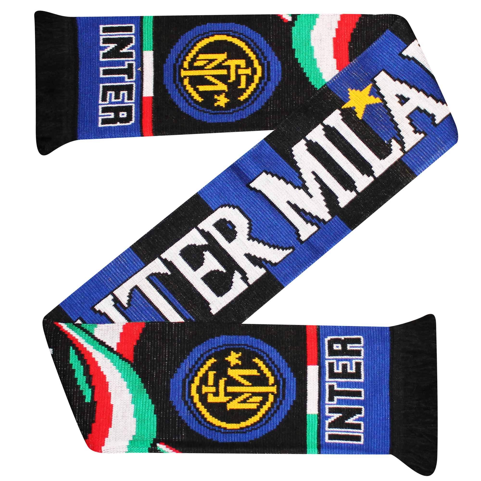 Inter Milan (Serie A Football Crest Scarf (100% Acrylic)