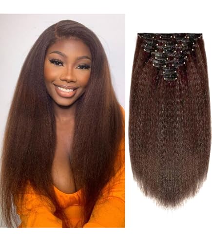 Amazon.com : Shake N Go 100% Human Hair Extension Clip In  display picture 3