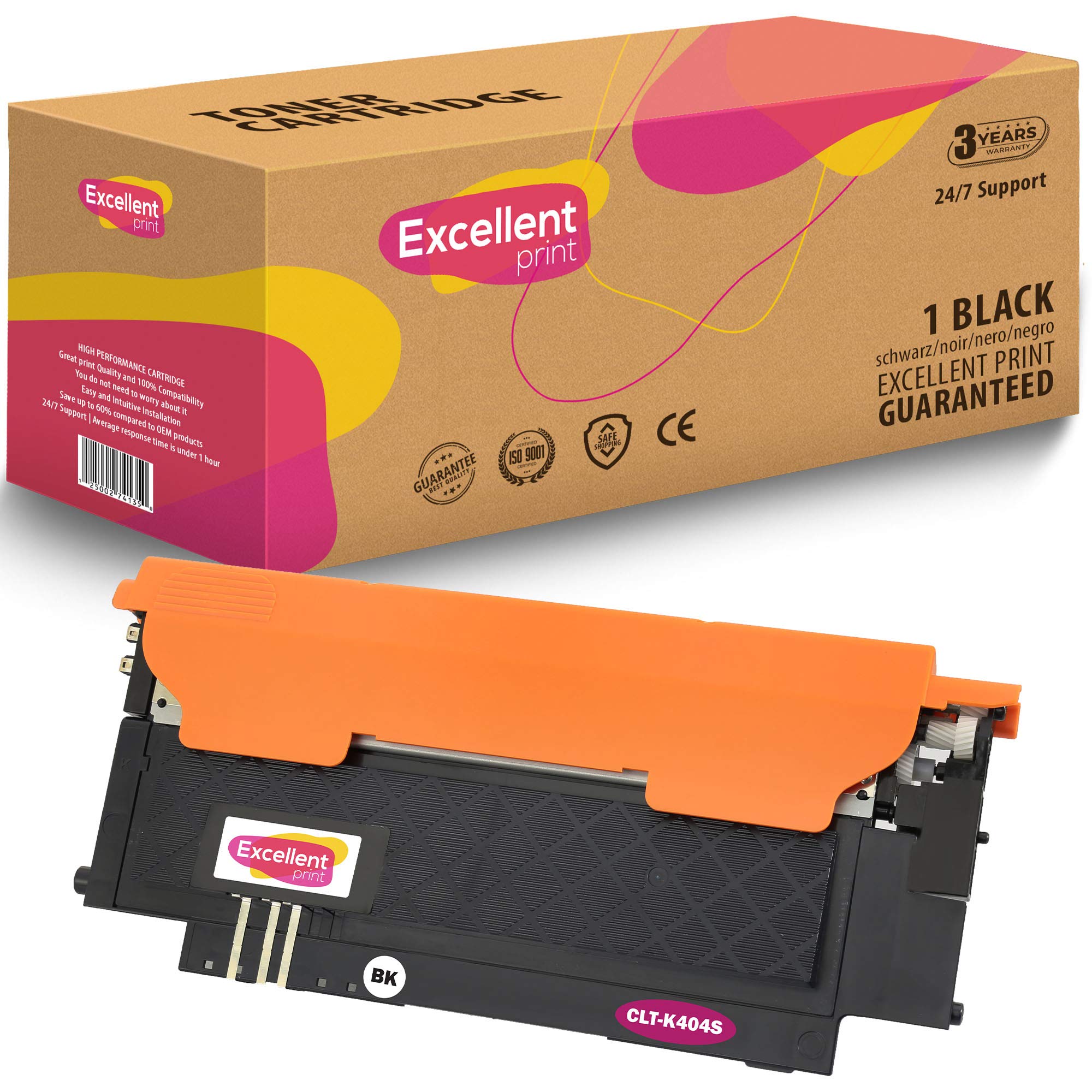 Excellent Print CLT-K404S CLT-C404S CLT-M404S CLT-Y404S Compatible Toner cartridge for Samsung Xpress SL-C430W SL-C430 SL-C480W SL-C480FW