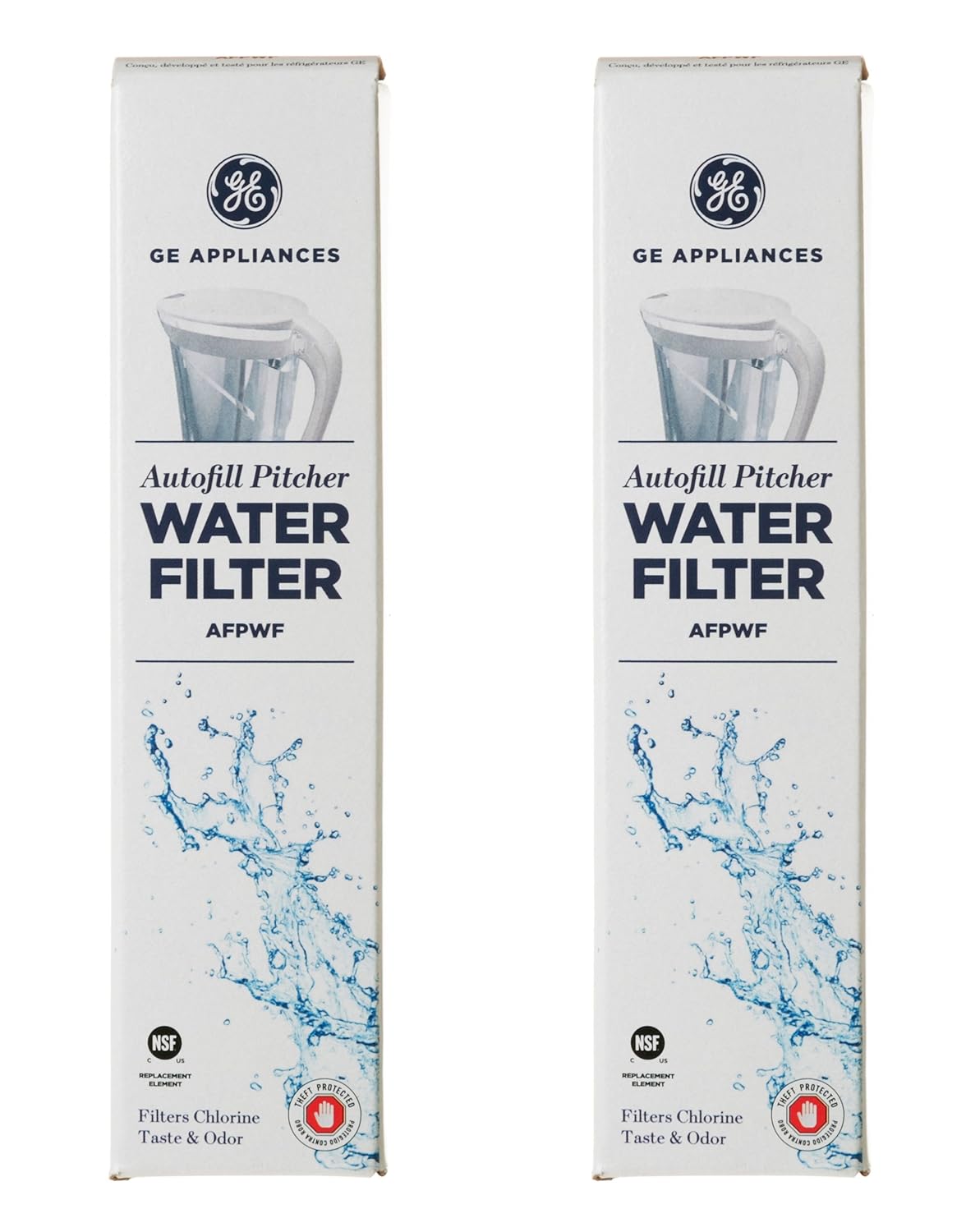 GE AFPWF Auto Fill Pitcher Water Filter (2Pack)