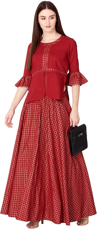 long skirt top amazon