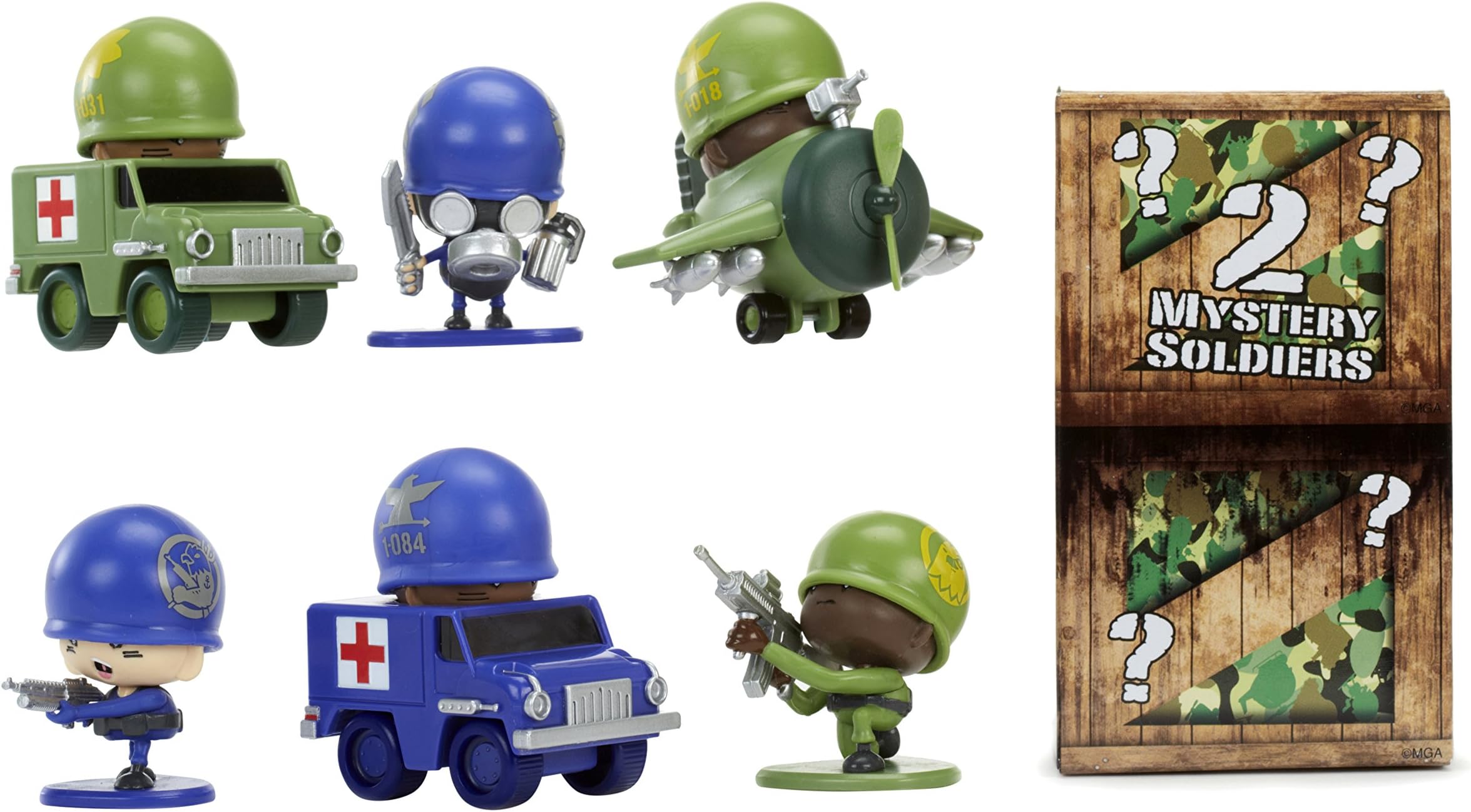 Awesome Little Green Men 547464E4C Assorted Deluxe Battle Pack (8-Piece)