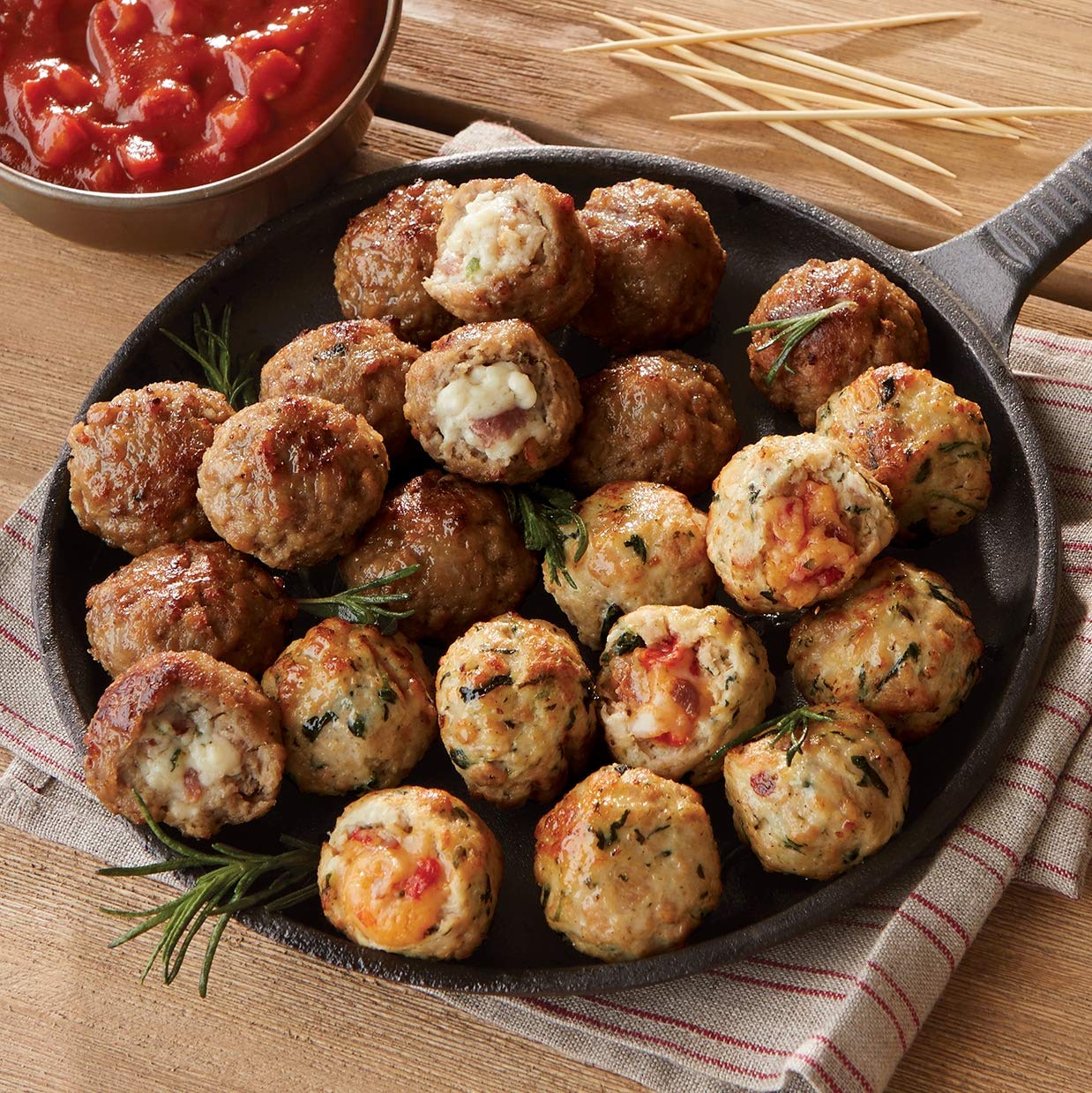 Stuffed Meatballs, Chicken from The Swiss Colony