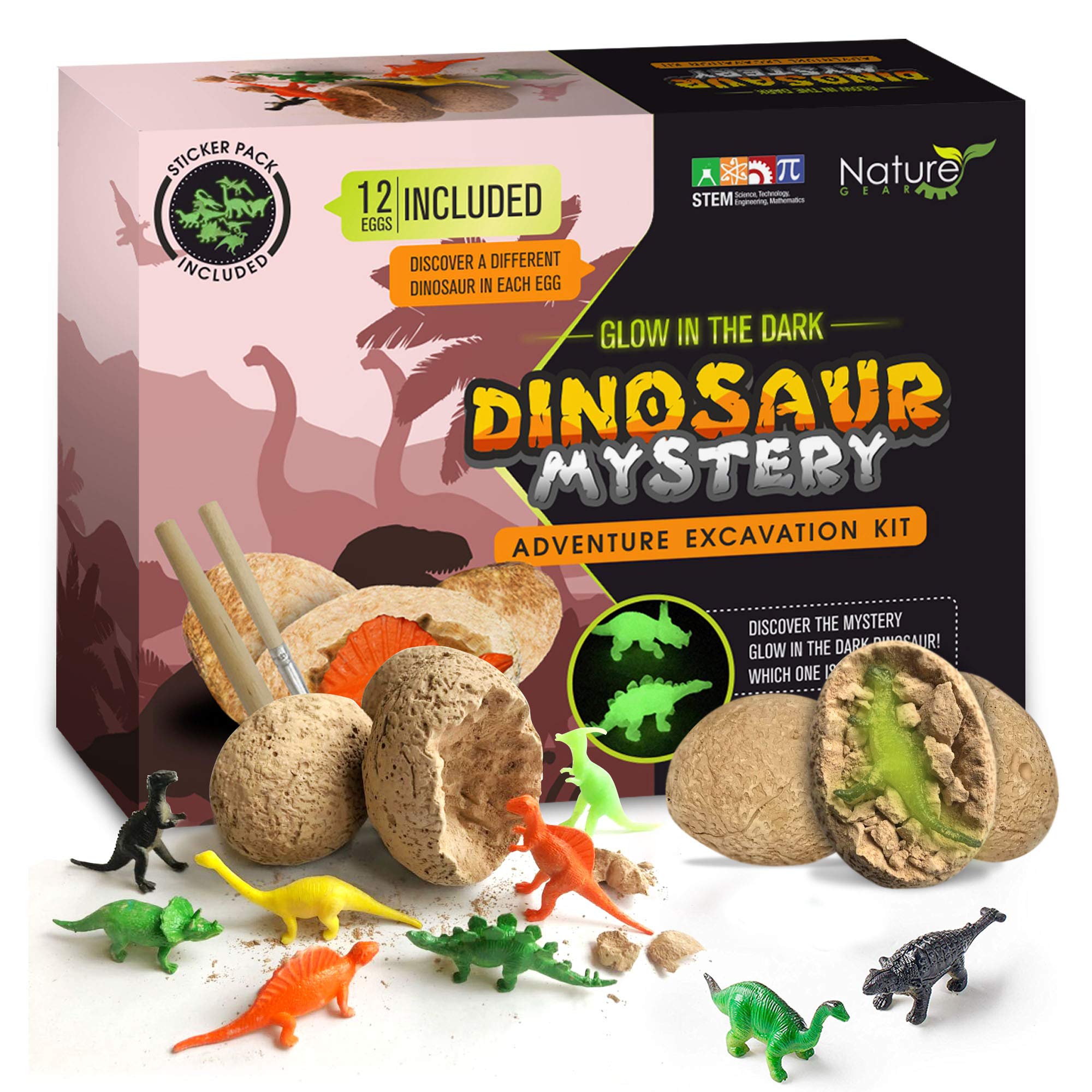 dig a dozen dino eggs kit