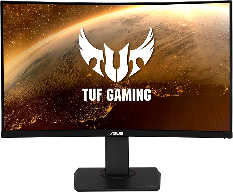 ASUS TUF Gaming VG32VQR Curved Monitor 31.5 165Hz HDR WQHD 2560x1440