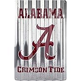 Hangtime University of Alabama - ALABAMA CRIMSON TIDE Corrugated Sign 12 x 16 embossed