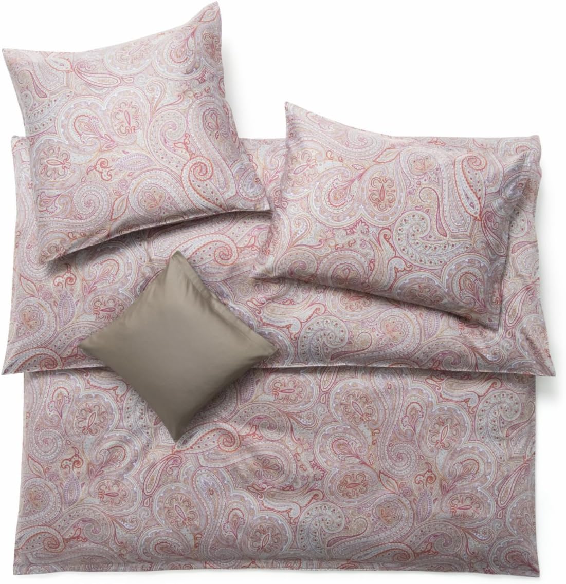 Schlossberg Switzerland, Duvet Cover: Perinn, Twin (68" x 86"), Rouge