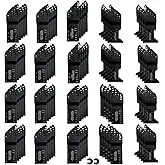 100 Pack Oscillating Saw Blades,Oscillating Multitool Blades,Multi Tool Blades Fit for Porter Cable Bosch Ryobi Dewalt Milwau