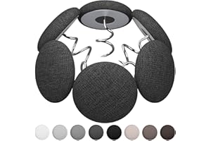 AHAILUOO 12 Colors Fabric Covered Button Twist Pins Dust Ruffle Pins- for Sofa，Upholstery，Armchair Caddies, Armrest Covers,Bed Skirts, Slipcovers, Headliners (Dark Grey, 12)