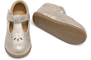 Jack and Lily Baby Toddler Kids Girls Classic Mary Jane Walking Shoes Dress Shoes Party Wedding School Everyday Soft Sole Fle