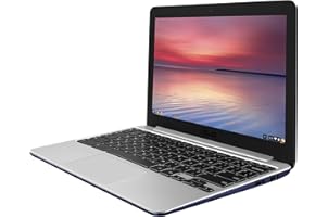 ASUS C201 11.6 Inch Chromebook (Rockchip, 2 GB, 16GB SSD, Navy Blue)