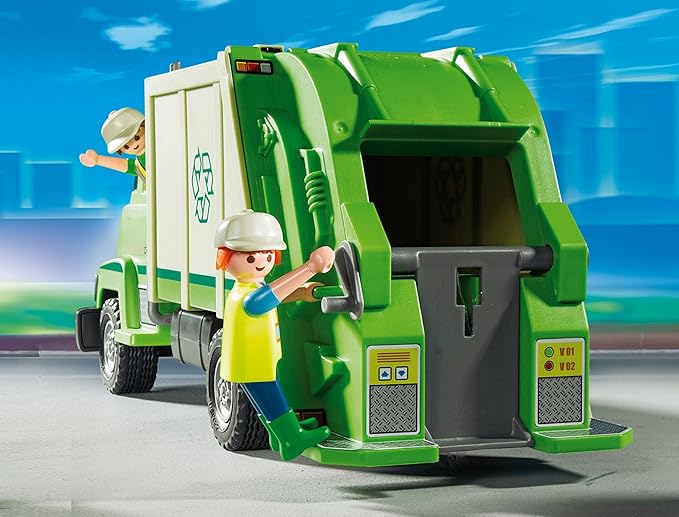 playmobil garbage truck