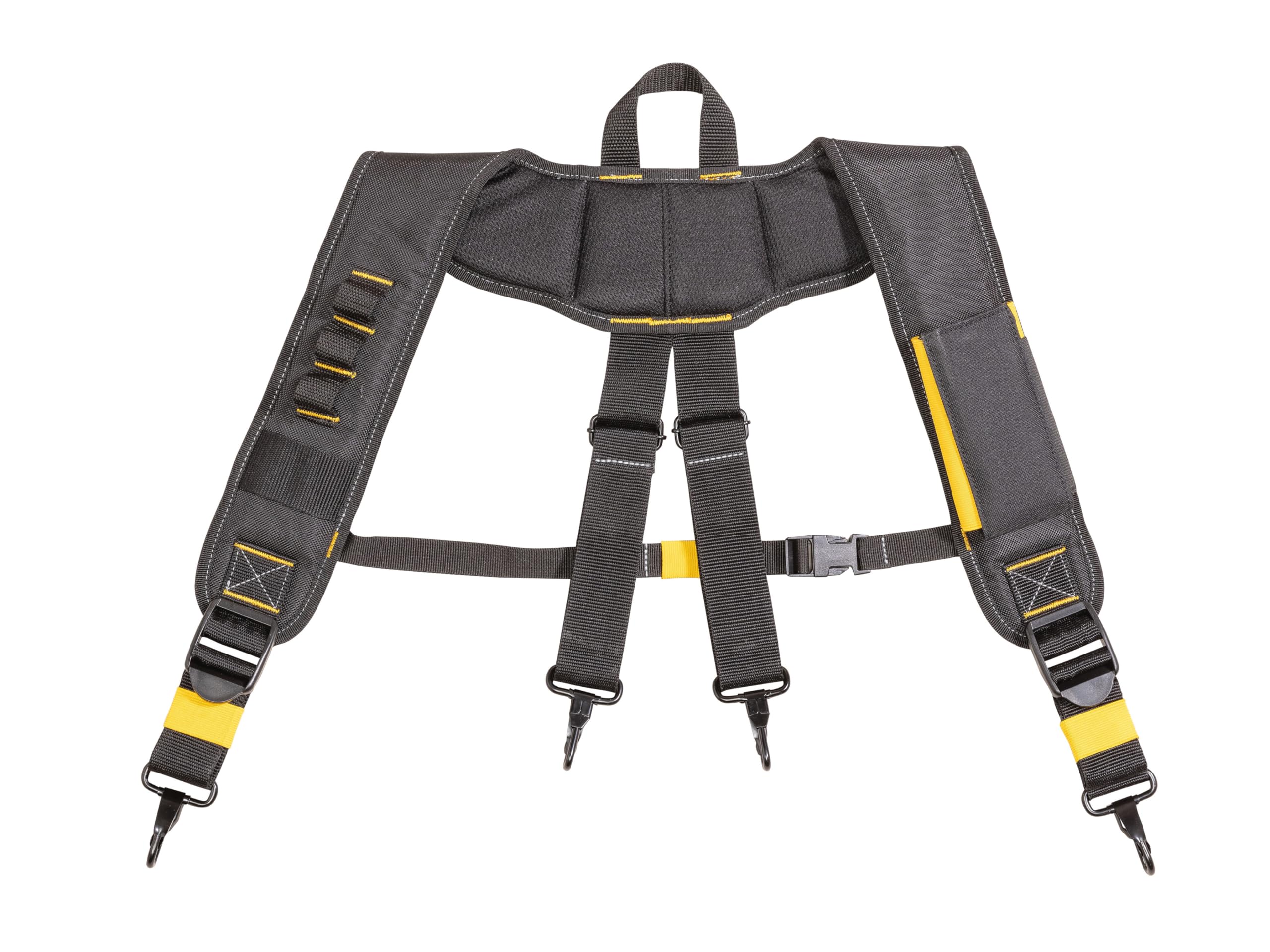 Dewalt DWST40901-1 Pro Suspenders, Made from1680D Fabric and Dirt Repellent Tarpaulin Re-enforced Stitching to Increase Durability