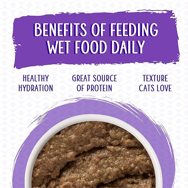 WERUVA CLASSIC CAT PATÉ, MEAL OR NO DEAL! WITH CHICKEN & BEEF, 3OZ CAN (PACK OF 12)