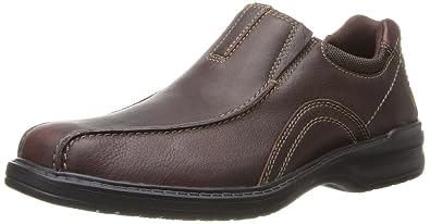 46码大脚怪海淘小白转运首单—Ｃlarks 其乐 Sherwin Time Slip-On Loafer 皮鞋