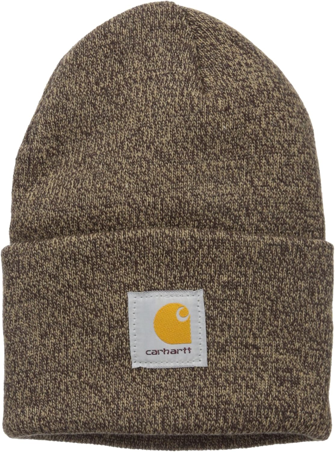 Carhartt Men's Acrylic Watch Hat A18, Black/White, One Size at  Men’s Clothing store