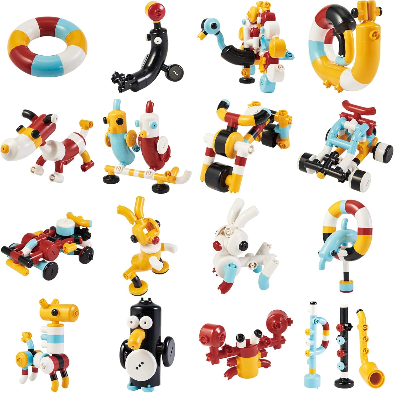 Tublock Creative Building Brick Creator Set for Children ML 130 Made in