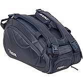 NOX Padel Bag PRO SERIES | Thermal ThermoTech Compartment | Large Capacity for 5 Rackets & Ventilated Shoe Pocket | Ergonomic Design with Backpack Straps | Padel Racket Bag for Men & Women