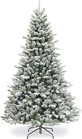 Immagini Del Natale Glitterate.Holyart Albero Di Natale 225 Cm Floccato Glitter Poly Sheffield Snowy Amazon It Casa E Cucina