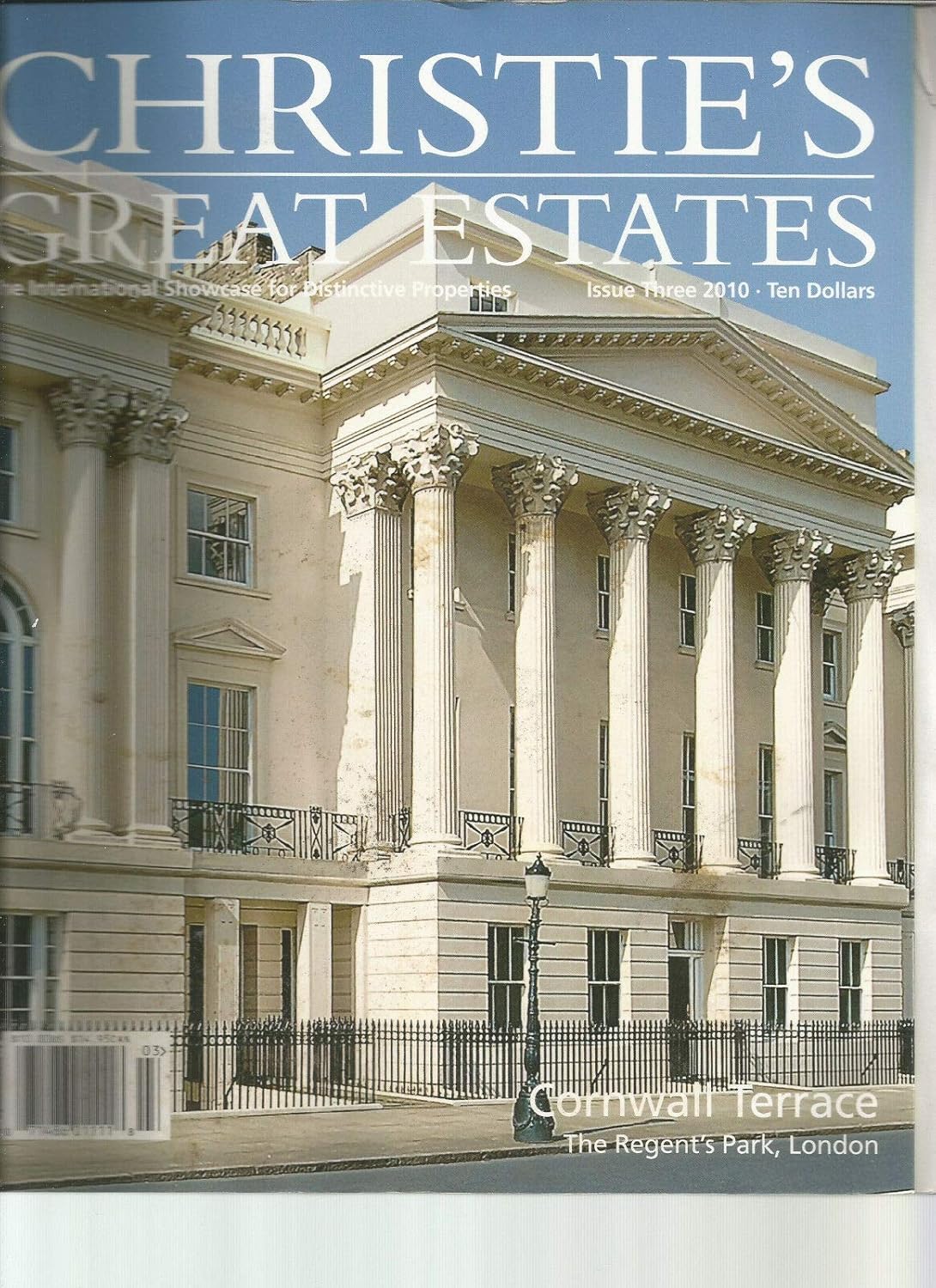 CHRISTIE'S GREAT ESTATES MAGAZINE ISSUE 3 2010