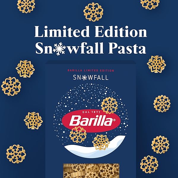 BARILLA LIMITED EDITION SNOWFALL PASTA, 12 OZ. BOX