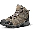 NORTIV 8 Men's Ankle High Waterproof Hiking Boots Outdoor Lightweight Shoes Trekking Trails Armadillo